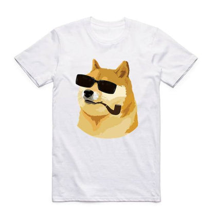 T-shirt Shiba Inu Thug Life Mème