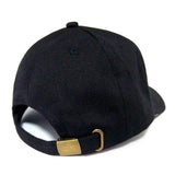 Casquette Noire Shiba Inu Roux De Dos