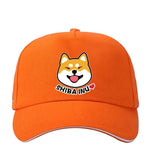 Casquette Orange Shiba Inu Roux