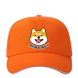 Casquette Orange Shiba Inu Roux