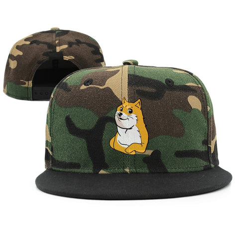 Casquette Shiba Inu Camouflage Doge Mème