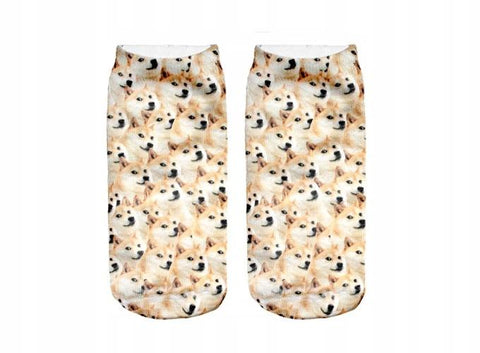 Chaussette Shiba Inu Doge Mème