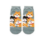 Chaussette Shiba Inu Vert