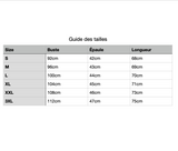 Guide des tailles de S à 3XL
