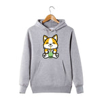 Sweat Gris Shiba inu <br> Bubble Tea