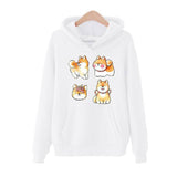 Hoodie Quatre Shiba Inu