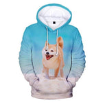 Sweat Shiba Inu À La Plage