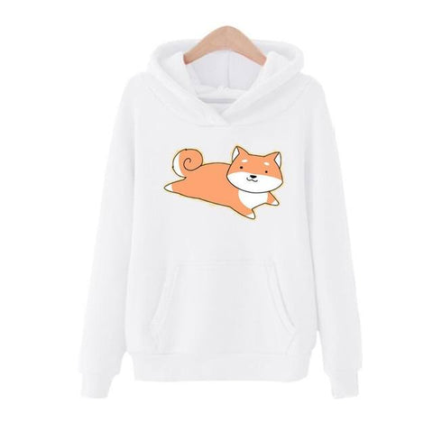 Hoodie Shiba Inu Allongé