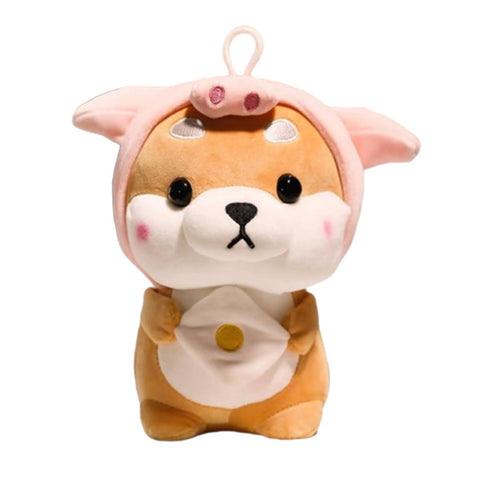 Peluche Shiba Inu Cochon