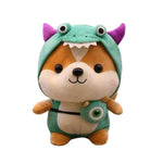 Peluche Shiba Inu Dinosaure