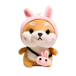 Peluche Shiba Inu Lapin