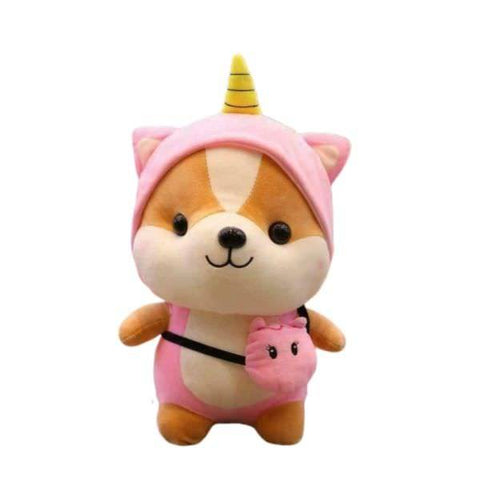 Peluche Shiba Inu Licorne