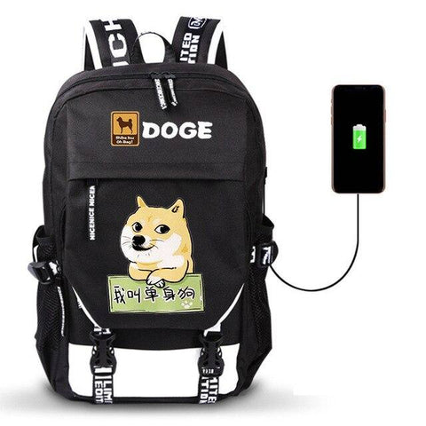 Sac à Dos Shiba Inu Célibataire