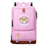 Sac à Dos Rose Shiba Inu Fan Club Multi-poche