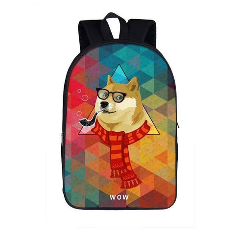 Sac à Dos Shiba Thug Life Mème