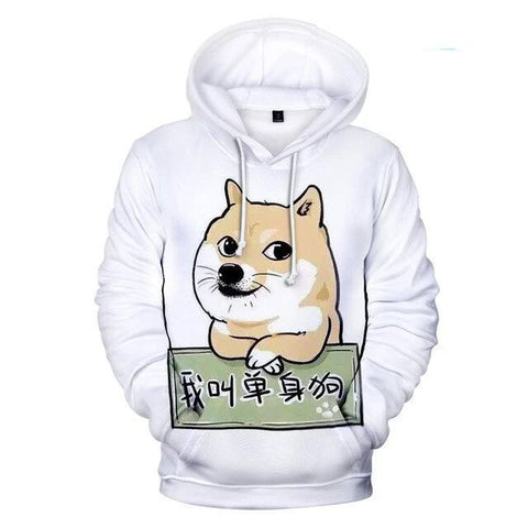 Sweat Shiba Inu Célibataire