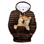 Sweat Shiba Inu Sous La Couhette