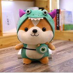 Peluche Shiba Inu Dinosaure Saki