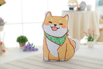 Coussin Shiba Marrant sur la table