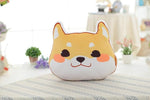 Coussin Tête Shiba Inu sur la table