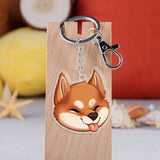 Porte-Clés Shiba Marrant