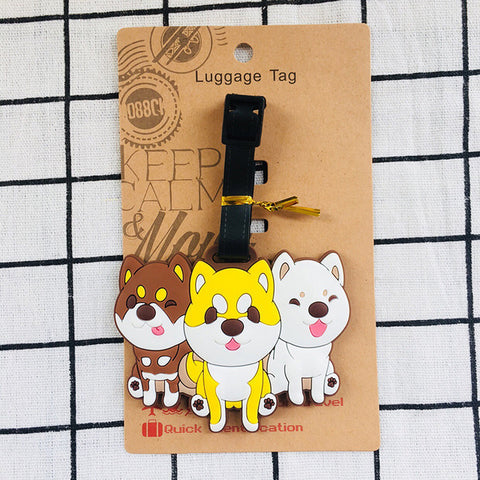 Porte-clés Trois Shiba Inu