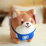 Peluche Chibi Shiba Inu Roux sur la table